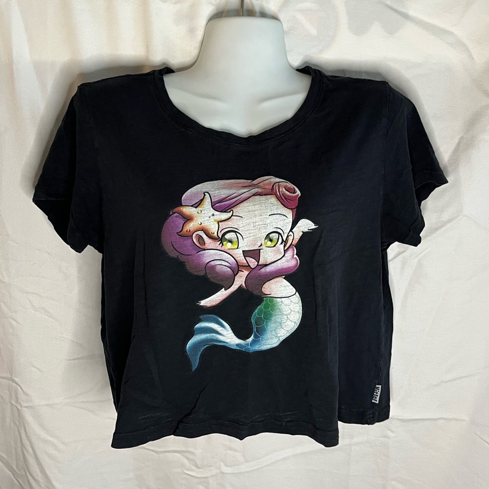 Crop Mermaid T-shirt